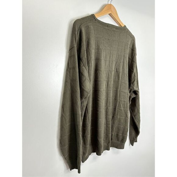 Geoffrey Beene Sweater Womens Olive Green XL‎ Long Sleeve - Picture 5 of 7